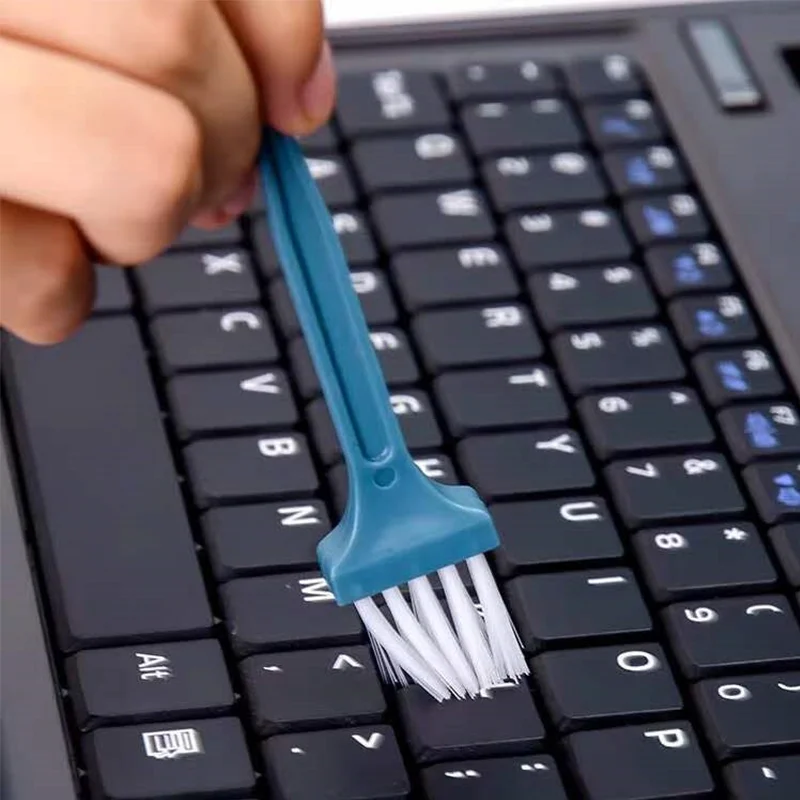 Compact Dust Brush Cleaner for Screens and Electronics
