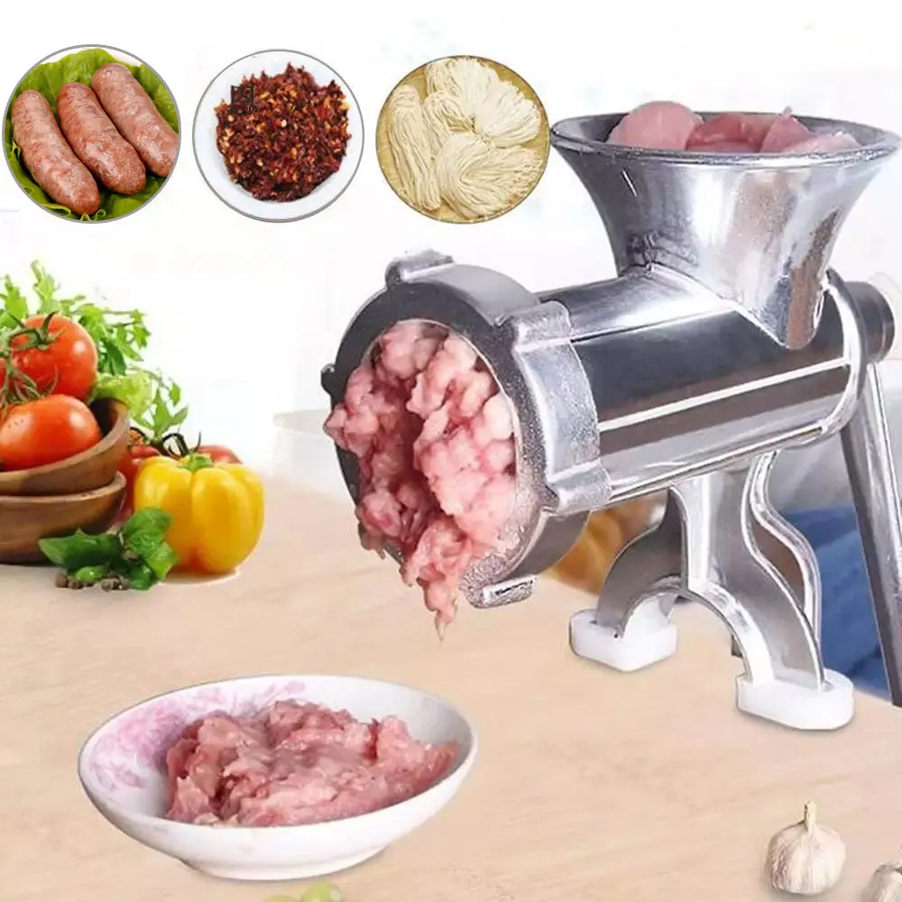 

Stainless Steel Manual Meat Grinder Noodle Sausage Making Machine Food Processor Home Kitchen Cooking Tools Kitchen Gadgets