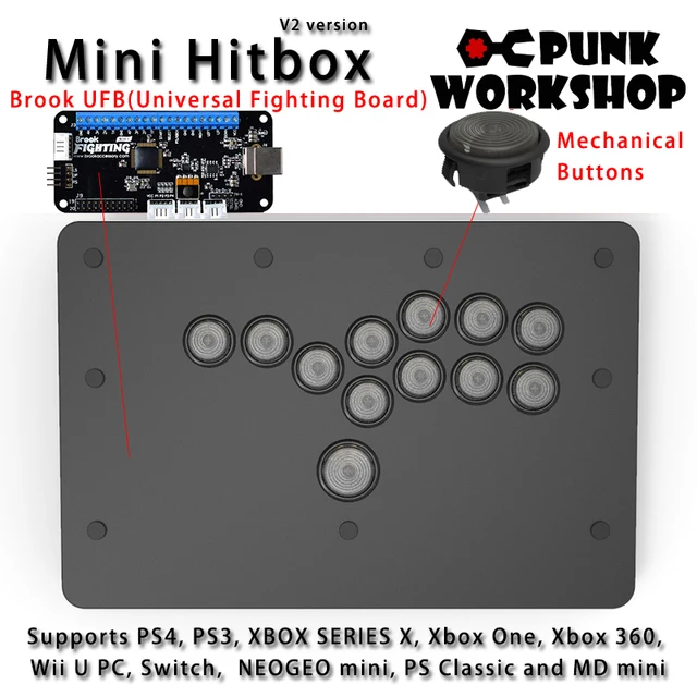 信頼 【新品】punk 【新品】punk workshop レバーレス mini hitbox
