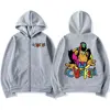 Fuuny Lc Waikiki Monkey Graphic Zipper Hoodie Men Women Limited Edition Aesthetics Zip Up Sweatshirts Oversized Fleece Hoodies 6