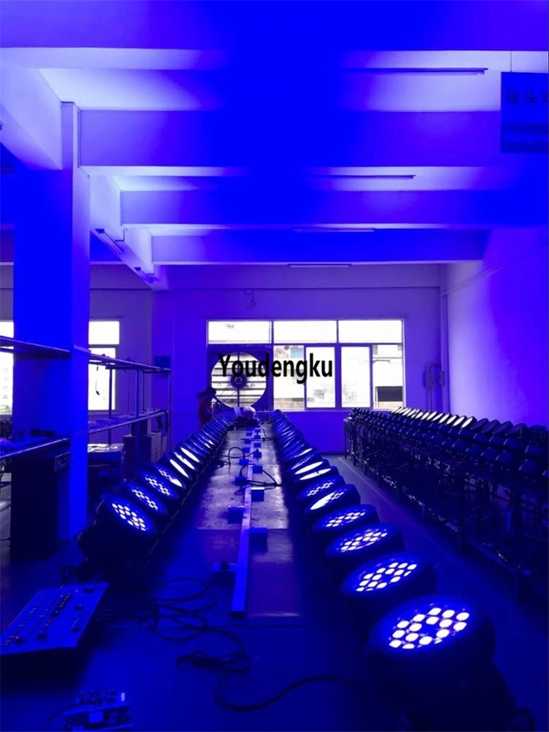 4 pieces waterproof stage night club party 18x10W 4in1 rgbw dmx IP65 led par lig