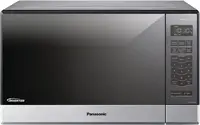 Microwave Oven NN-SN686S Stainless Steel Countertop/Built-In with Inverter Technology and Genius Sensor 1.2 Cubic Foot 1200W 1