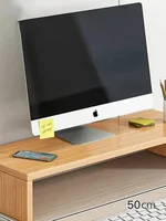Support plus grand pour ordinateur de bureau, étagère de bureau, écran de moniteur, Base de stockage, Notes 2