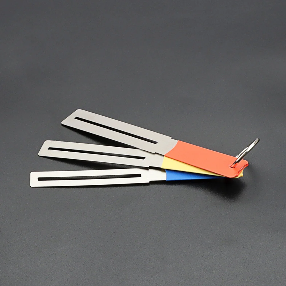 

3 Pcs Fret Protector Three-piece Set R42c Metal Guitar Fretboard Guards Finger for Luthier Tools Protective Fingerboard