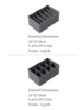 1PC Socks underwear organizer bag Foldable clothes organizer bag Clothes tie organizer box Drawer closet organizer box 6