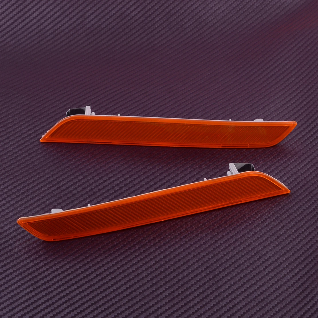2Pcs Amber Front Bumper Fender Side Marker Reflector Light Fit for BMW