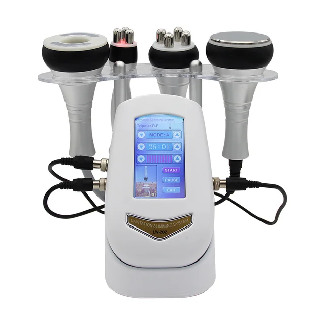 4/3IN1 Vacuum Ultrasonic Cavitation Radio Frequency Massage Lose Weight Slimming And Shaping Firming Skin Burn Fat Tender Skin 2