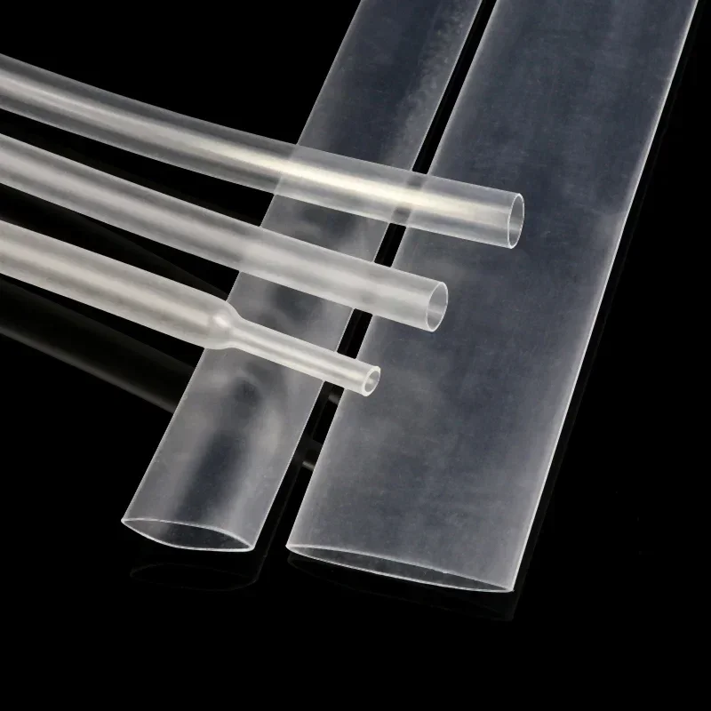 Heat Shrink Tube Transparent Polyolefin Tubing Sleeving Wrap 1~10m 2:1 Diameter 0.6mm ~ 80mm Wire Repair DIY Cable Protecctor heat shrink tubing,heat shrink tube,heat shrink cable sleeve