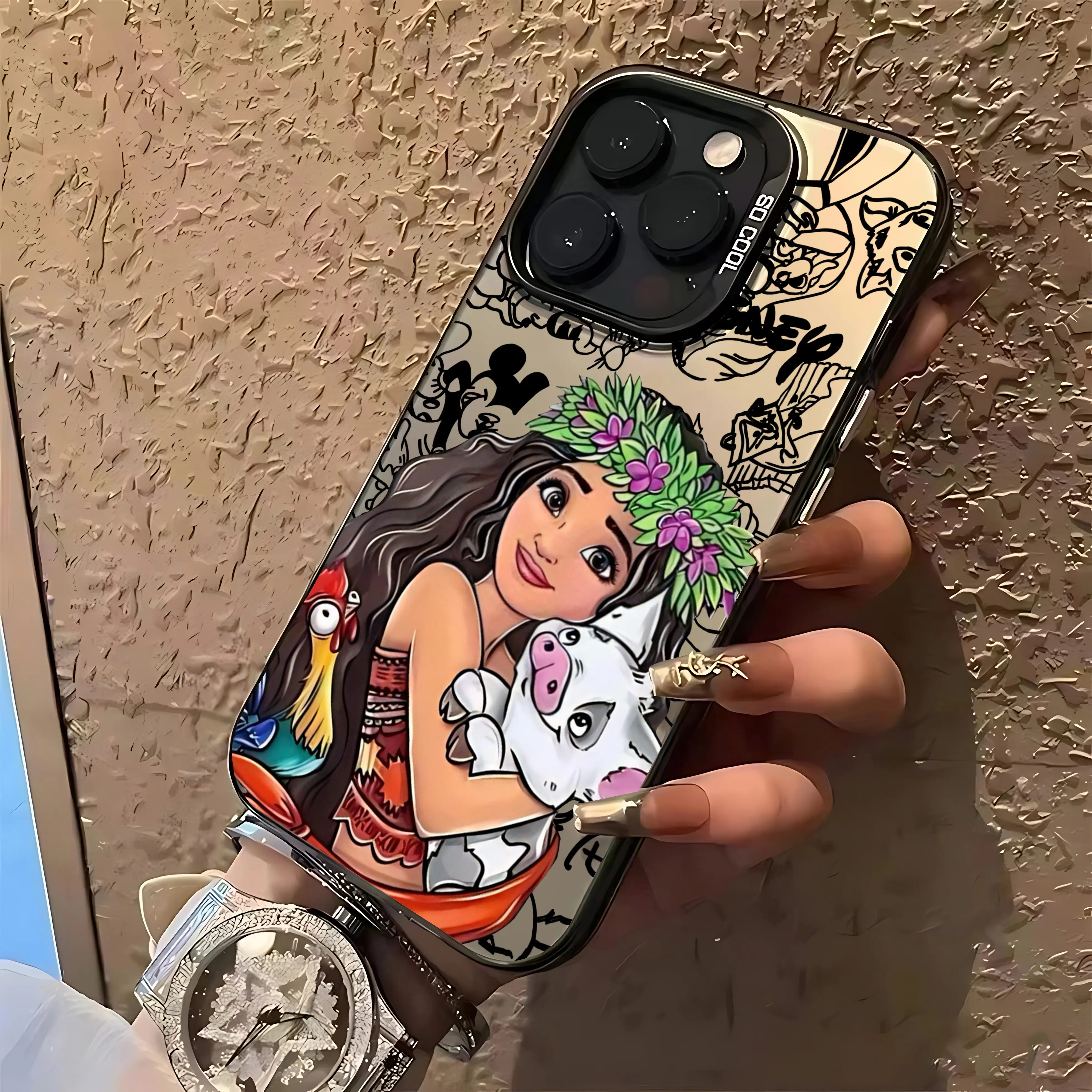 Elegant Princess Phone Case with Stunning Design