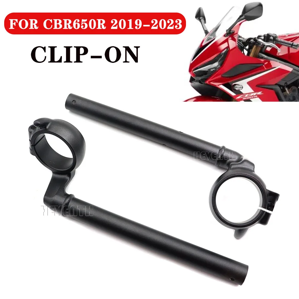 ForHondaCBR650R20192023MotorcycleCliponOnsForkTubeHandlebar