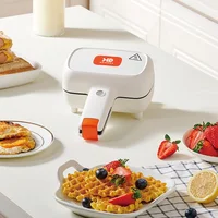 500W Sandwich Maker Mini Panini Quick Breakfast Maker Non Stick Double Sided Heating Toaster Hot Dog Maker Kitchen Tools 220V 2