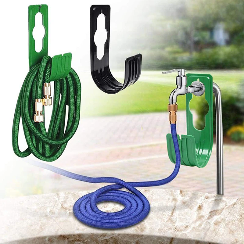 

1Pc Garden Wall Mounted Tap Watering Hose Organizer Agriculture Portable Convenient Storage Of Water Pipe Support Reel Rack