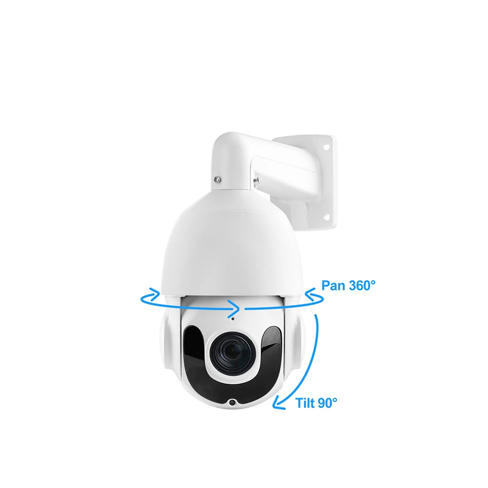 

18X Auto Tracking Outdoor & Waterproof Cctv Camera System 5Mp Ip Ptz Optical Zoom Home Network