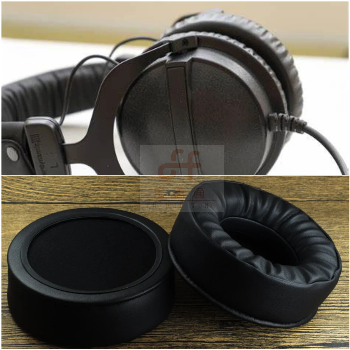 Cuscino Per Auricolari In Memory Foam Morbido Super Spesso Per Cuffie Beyerdynamic Dt 770 880 990 Pro