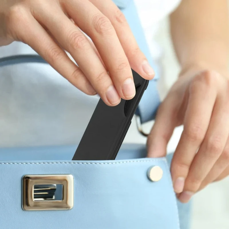 Multifunctional Folding Plastic Comb Traveling Beard Comb Black 2 in 1 Double Tooth Beard Comb for Women Hair and Men Beard Care