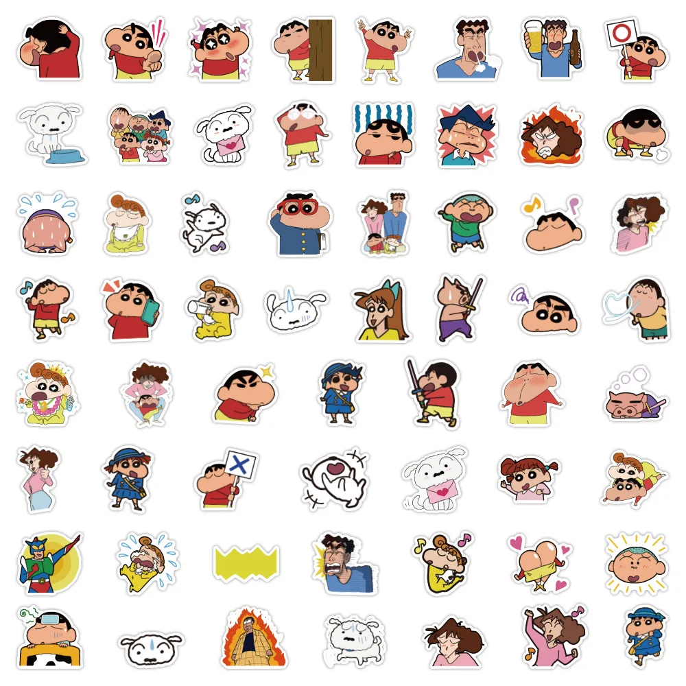 New 120 Cute Crayons Little New Stickers Instagram Hot Mobile Phone  Computer Luggage Account Decorative Stickers Waterproof