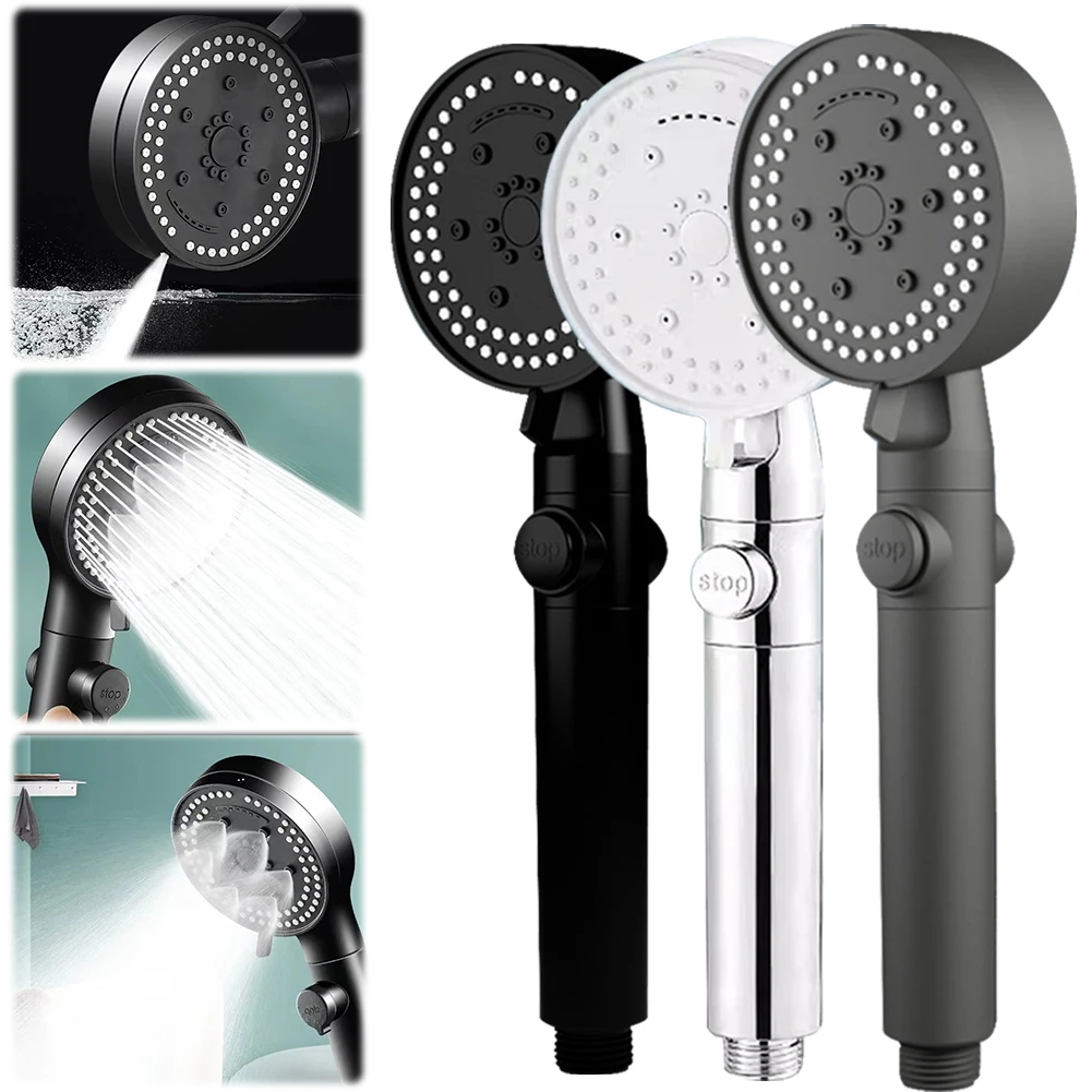 Description Picture 5 of itemShower Head with Handheld with Hard Water Filter High Pressure Shower Head with Hose and Holder Water Saving Shower Head