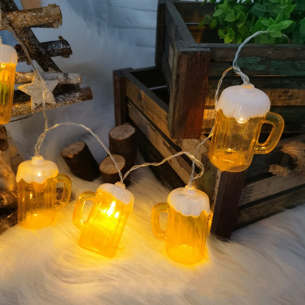 Party Beer Bottle Kitchen Decoration String Lights Indoor Room Battery USB  Power Night Lights Fairy Lights Party Wedding Decor - AliExpress, image size:1024x1024