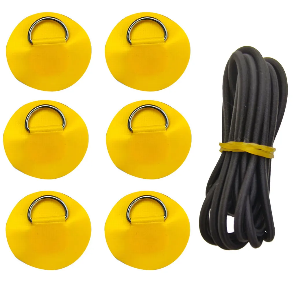 Versatile 6.5CM D-Ring PVC Patch for Watercraft and Outdoor Gear