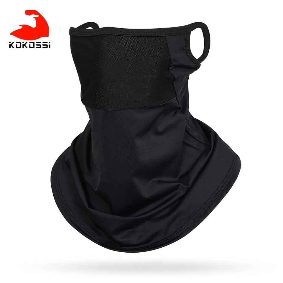 

KoKossi Outdoor Fishing, Cycling, Hiking, Wearing Ice Silk Mountaineering Mask, Ear Bandage, Sunscreen Mask