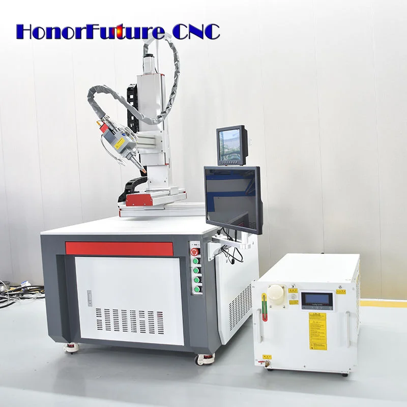Platform Automatic Robot Laser Welding Machine Laser Welder 1Kw 2Kw 3Kw Small Footprint Stainless Steel Fiber Laser Welder 6