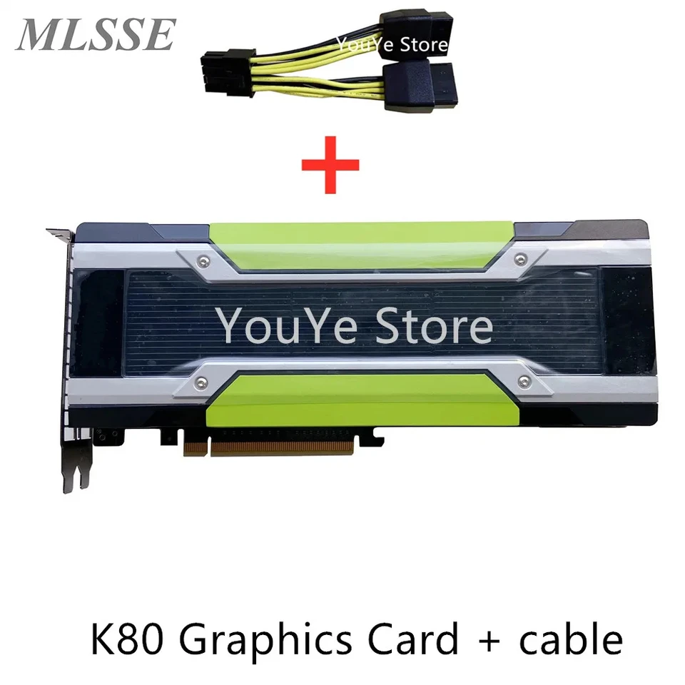 オリジナルグラフィックスカード NVIDIA TESLA K80 24GB GPU