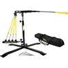 SKLZ Hurricane Batting Swing Trainer for Baseball & Softball - Durable Swing Arm - 4 Power Band System - High-Visibility 1