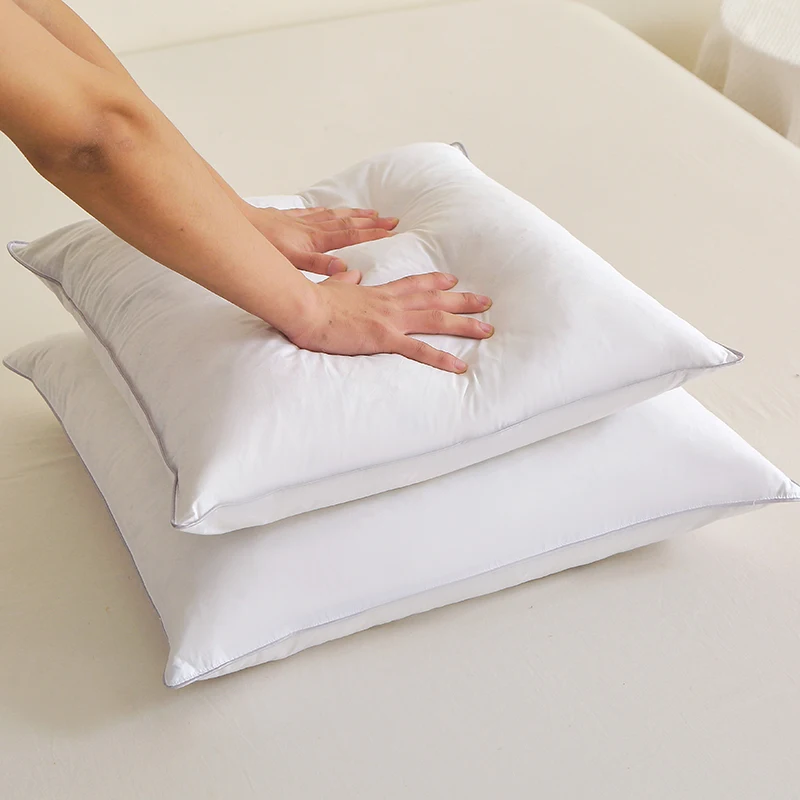 30x50/45x45/50x50/55x55/50x65/50x70/50x75/50x90cm 100% cotton goose dwon feather soft or hard cushion pillow filling insert core 4