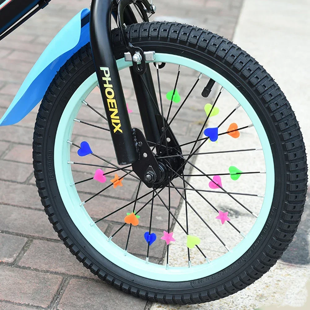 Bike Bead Spoke Beads Bicycle Wheel Accessories Decoration 36pcs