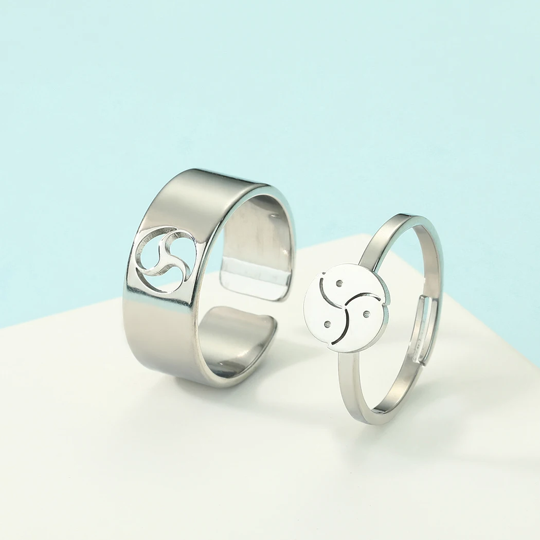 Bdsm Versprechen Ring f r Paare Master und Slave Schmuck Passenden 