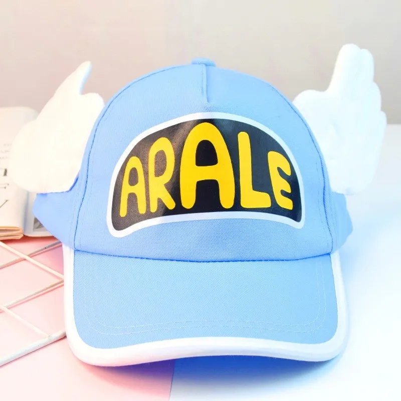 Dr.Slump Anime Snapback Casquettes pour adultes et enfants, casquette en filet, chapeau de baseball mignon, impression Arale, ailes d'ange, documents bonbons, cosplay