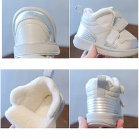 Winter Baby Girls Boys Snow Boots Infant Toddler Shoes Warm Plush Children Outdoor Ankle Boots Soft Sole Anti Slip Kids Shoes 6