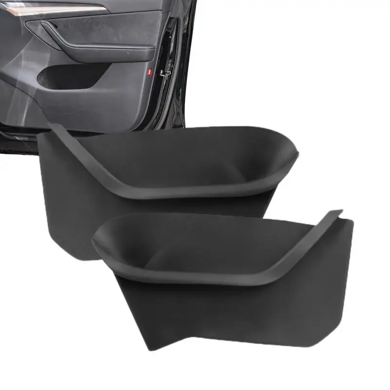 

Storage Organizer 2 Pieces Waterproof Storage Insert For Model Y Front/Back Doors Shockproof Car Interior Organization For Keys