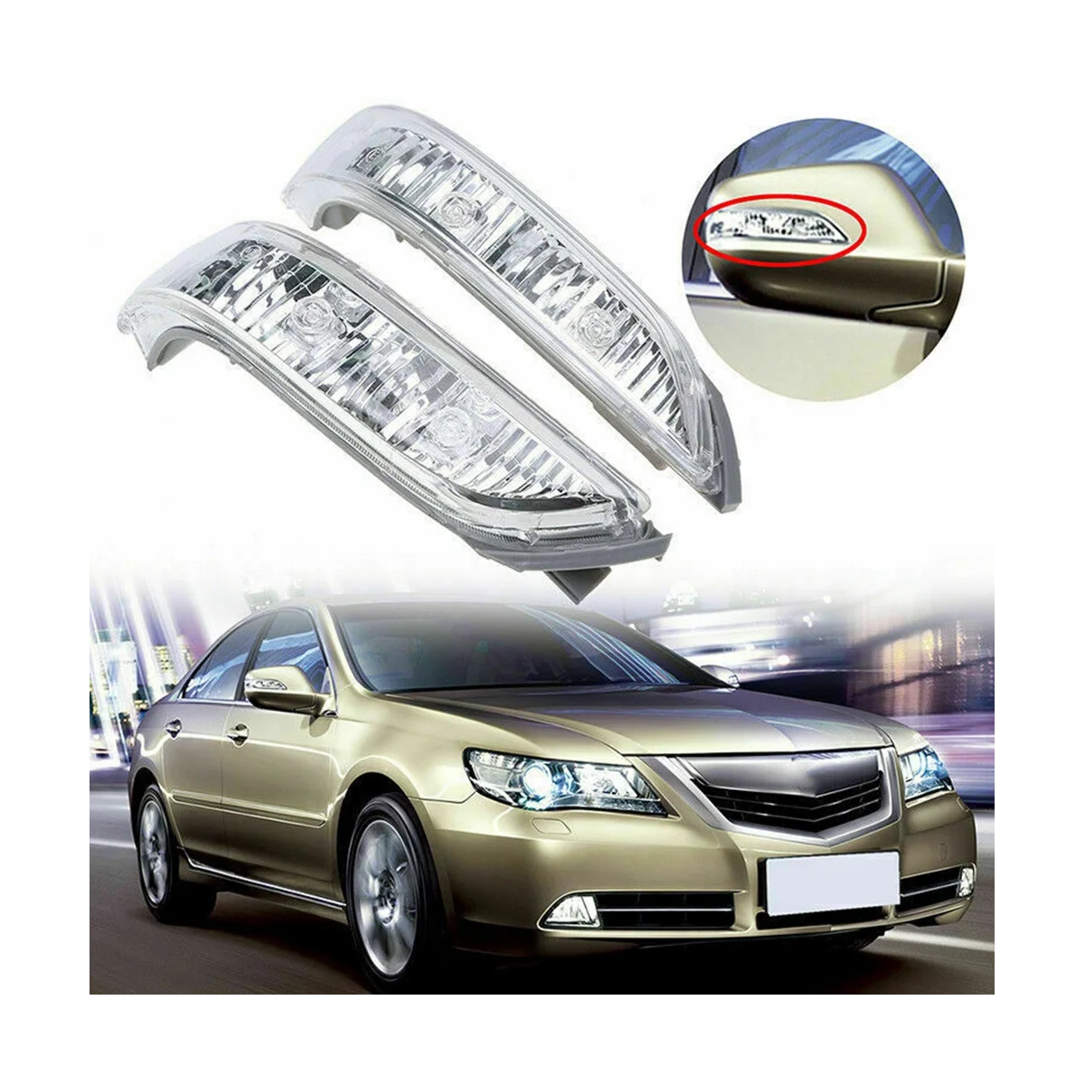

Зеркало заднего вида для Honda 08-13 Accord 07-10 Acura RL