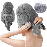 Microfiber Hair Towel Wrap for Women Curly Long Hair,Super Absorbent Hair Plopping Towel Curly for Wet Hair,Soft Hair Drying 1