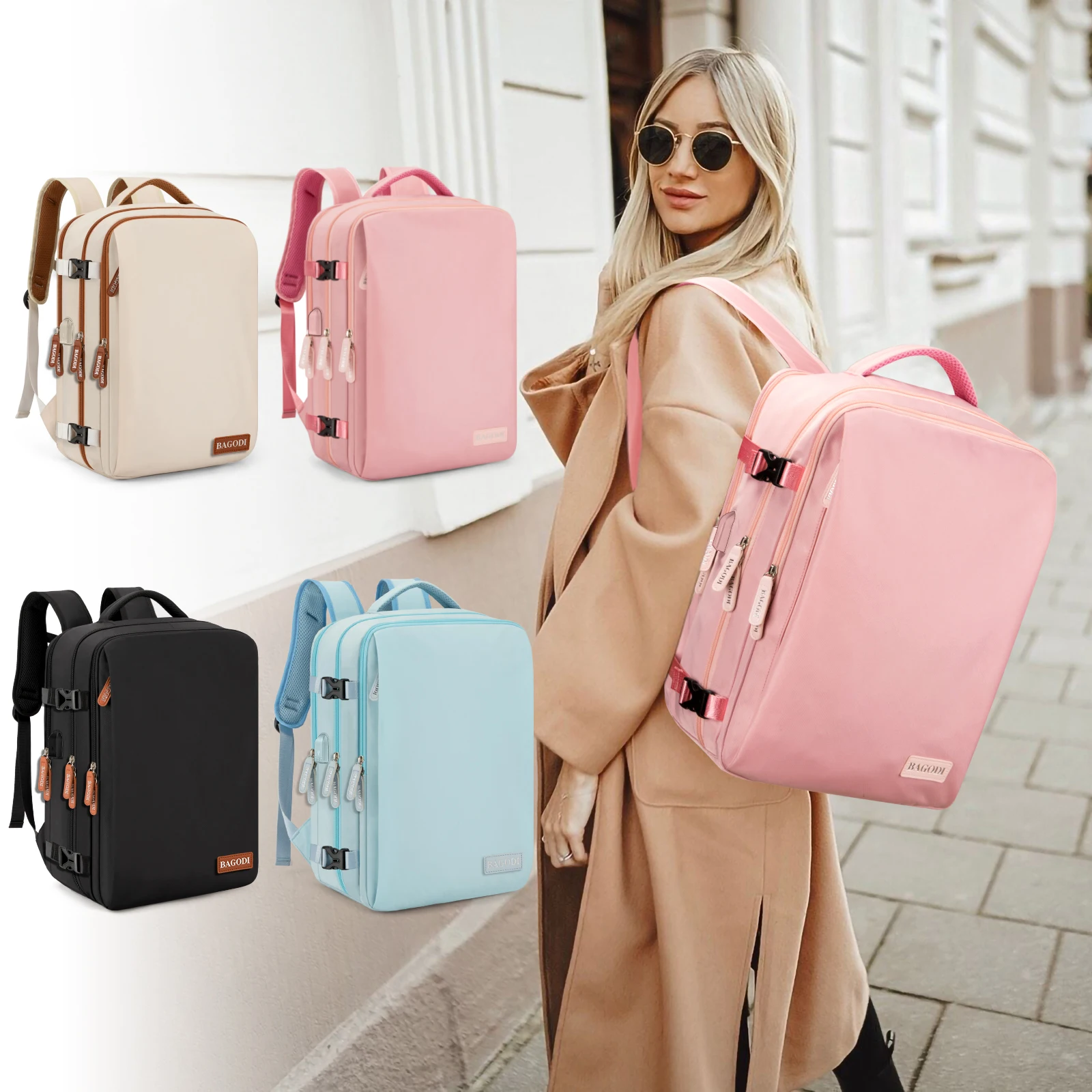 Airplane Travel Backpack For Women Men Laptop Bag Luggage Man Large Capacity Bags Business Multifunctional Backpacks Mochilas