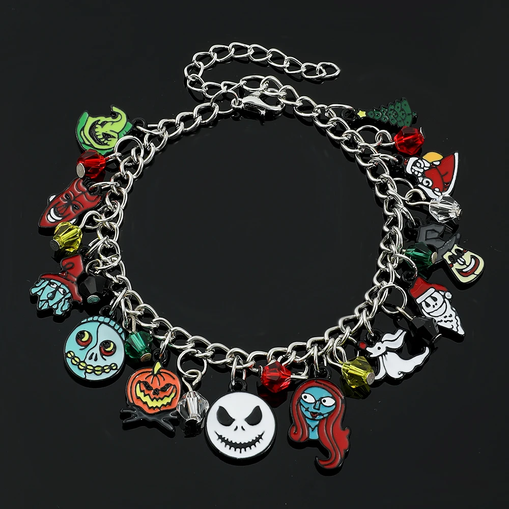 New Disney The Nightmare Before Christmas Bracelet Halloween Charm