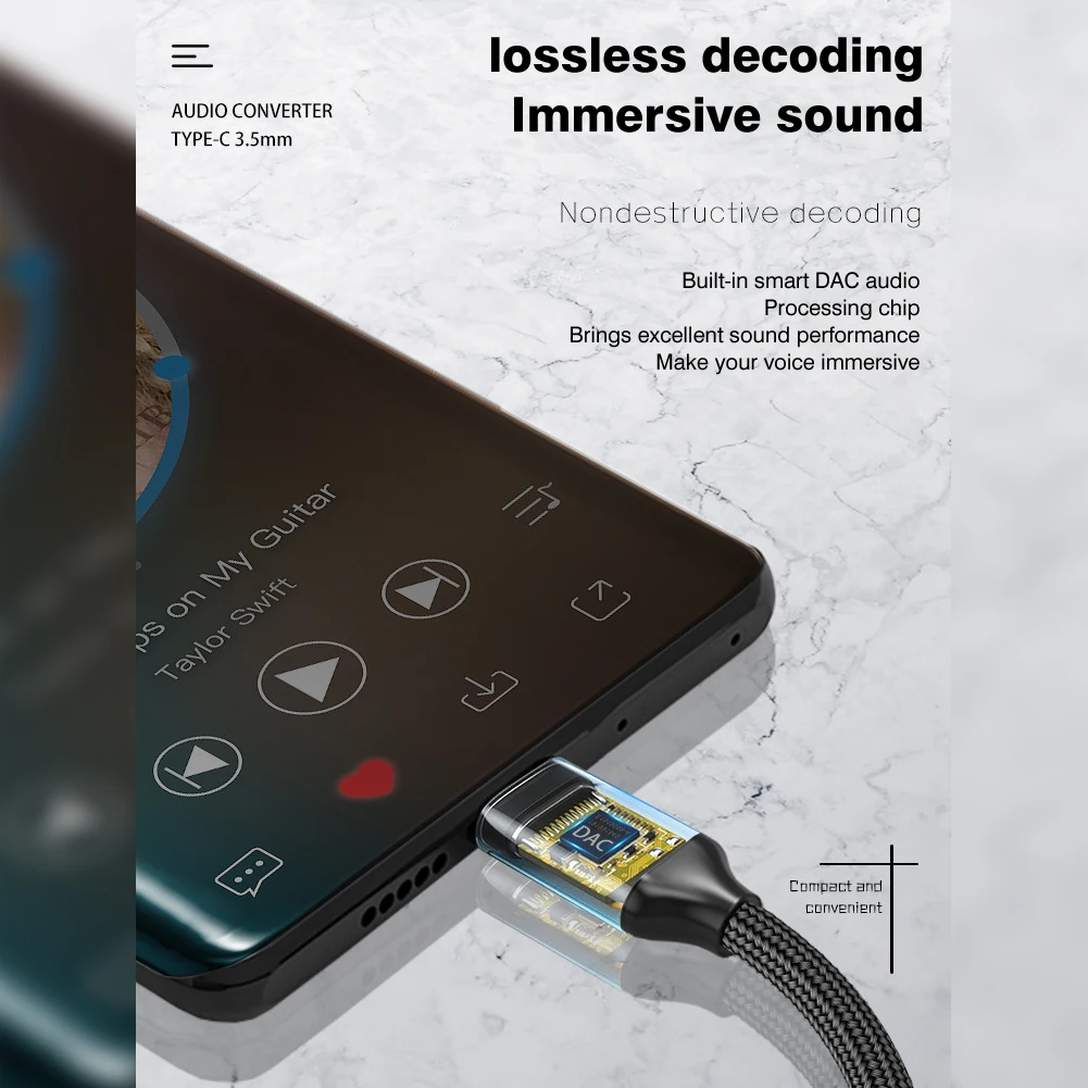 Byscoon USB 유형 C 3.5mm Aux 어댑터 3.5mm 잭 오디오 케이블 이어폰 케이블 변환기 (삼성 Galaxy S21 Ultra S20 Note 20 용)