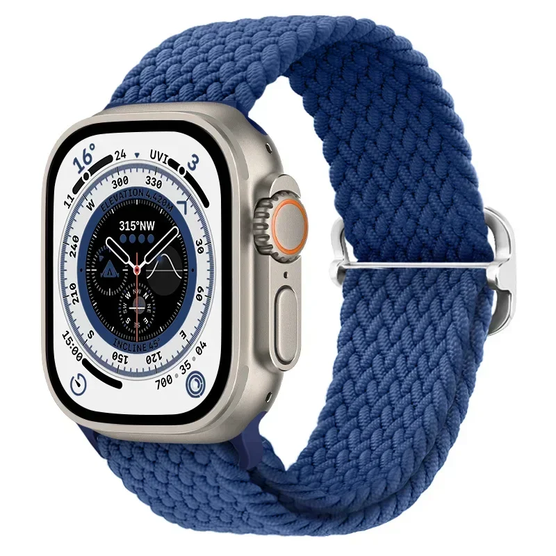 Adjustable Nylon Strap for Smartwatch - Versatile & Stylish Bracelet Band