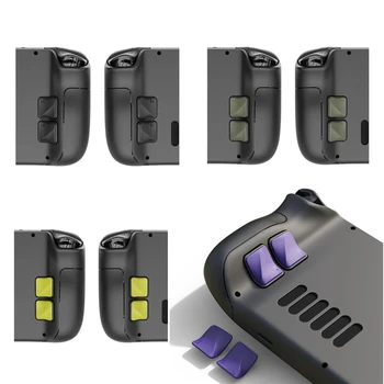 Accessori per pulsanti posteriori per gamepad antiscivolo Cuscinetti migliorati per giochi da gioco antigraffio Pulsante di miglioramento con impugnatura morbida per Steam Deck