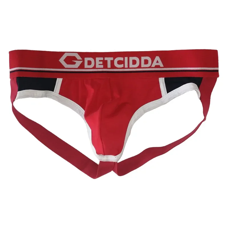 Sexy Mens Underwear Jockstraps Athletic Supporter Cotton Sexy Jocks Bikini G-strings Thong Cuecas Male Panties Briefs Gay Penis male underwear male lingerie