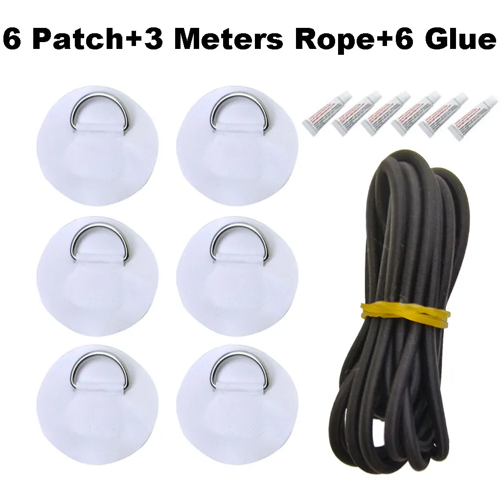 Versatile 6.5CM D-Ring PVC Patch for Watercraft and Outdoor Gear