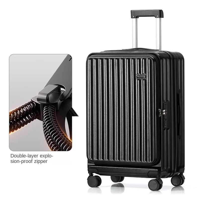 2025 New Side Opening Lid Suitcase 28 Inch Large Capacity Suitcase