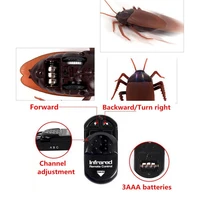 Trick Electric Cockroach Pet RC Simulation Spider Robotic Remote Control Ant Toy Halloween Xmas Mini Gift for Adult Prank Insect 2