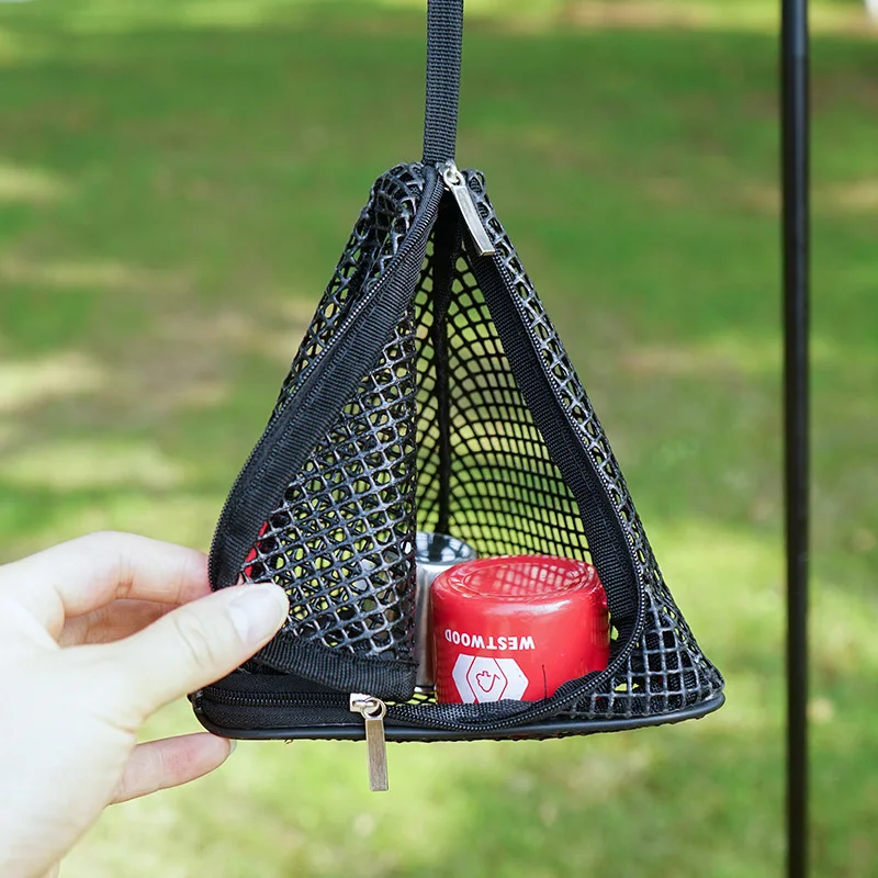 Triangle Drying Net Foldable Organizer Mesh Hanging Bag Camping Outdoor Kitchen Storage Basket Dry Food Vegetable Storage kitchen sink strainers with handle stainless steel sink sewer drain basket waste plug filter mesh strainer bathroom floor drains