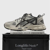 Nouveaux hommes chaussures décontractées en plein air respirant course mode marche loisirs à lacets Jogging mocassins marque baskets lame confortable 5