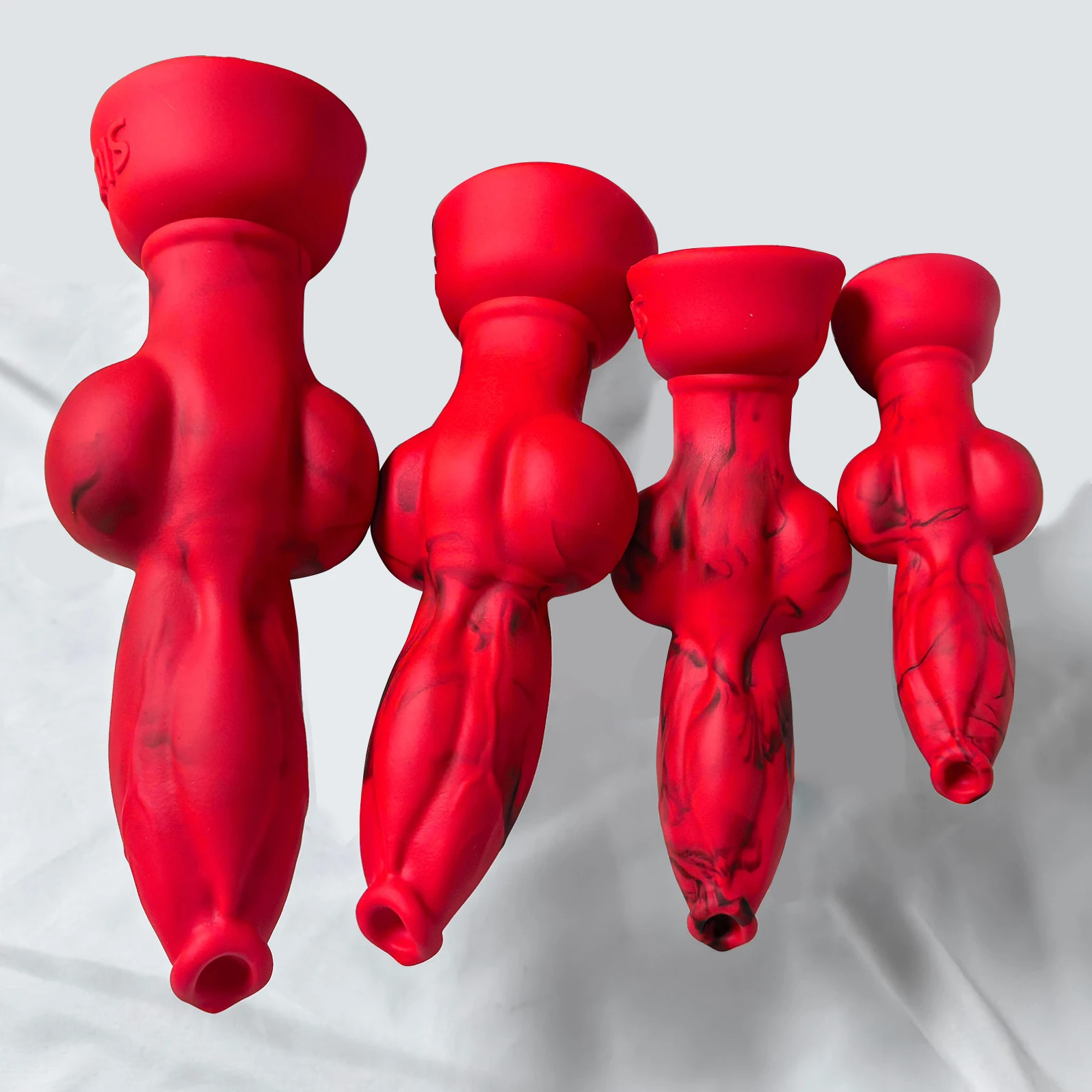 Dildo gigante rosso, dildo realistico, plug anale, dilatazione anale, resistente, morbido silicone, ventosa, giocattoli sessuali per donne e uomini, massaggio prostatico 18_voghion.com
