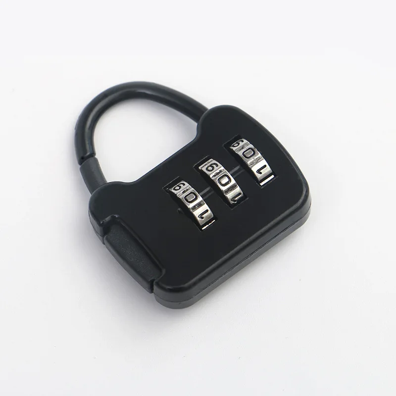 1PCS Color Mini Password Trolley Case Password Lock Student Dormitory Cabinet Lock Backpack Zipper