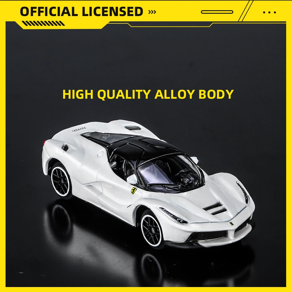 Bburago 1:64 Ferrari 1959 ELDORADO Laferrari 599 GTO F50 F40 458 Spider Speciale Enzo 488 GTB SF90 Stradale Alloy Car Model Toys 5