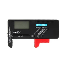 

Battery Testing Device BT-168 Battery Capacity Tester Volt Checker for 9V 1.5V Button Cell Universal Rechargeable AAA AA C D
